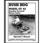 Bush Hog Rotary Cutter GT42 Self-powered Pull Owner Manual Field Brush 20 Pages. Fixed Price $15.95.