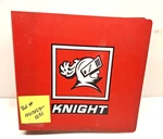 Used Knight Mfg Corp Operating & Parts Info For Slingers Ref # 10212025-1251. Fixed Price $40.00.