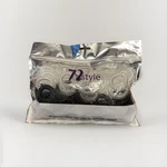 79STYLE Spiral Hair 50 Count, Black Clear, Coil Ties, Ponytail Holders. Fixed Price $19.99.