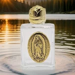 Holy Bottle - Square Vial Holder Christian Container For Waters. Fixed Price $12.95.