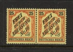 Germany OL21 Mint Nh Pair Catalog $450.00 MS1103. Fixed Price $129.00.