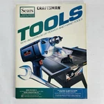 Vintage 1979-1980 Sears Craftsman Power & Hand Catalog Roebuck Tools. Fixed Price $19.87.