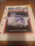 1986 Holley Performance Parts Catalog Fuel Injection Used Good Condition. Fixed Price $25.00.