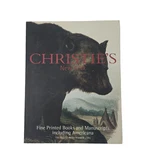 Christies December 2002 Fine Printed Books & Manuscripts Including Americana. Fixed Price $17.99.