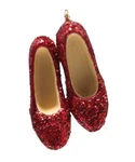 Hallmark Ornament: 1998 Dorothy's Ruby Slippers QXM4599 Non-mint Box. Fixed Price $10.00.