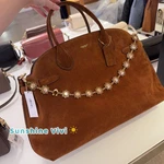 Nwt Bundle Coach Empire Carryall Bag 40 Warm Brown CBN42 & CAU47 Jewelry Chain. Fixed Price $1240.00.