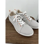 Vionic Beach Pismo Grey Canvas Lace Up Sneakers Shoes Eco Friendly Nwt. Fixed Price $45.00.