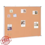 Vevor 48X36 Wall Mounted Cork Board Bulletin Pin Office. Fixed Price $96.53.