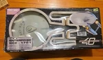Trek 40TH Anniversary U.s.s. Enterprise NCC-1701 16" Electronic Starship. Fixed Price $75.00.