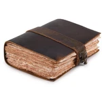 Leather Bound Vintage Journal For Women & Book Of Shadows Lock Closure .... Fixed Price $42.26.