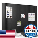 Smarpau Large Cork For Walls, 48"X36" Bulletin Board, 12 Pack Slat Felt. Fixed Price $53.55.