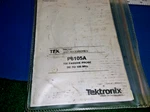 Tektronix P6105A Instruction Sheet. Fixed Price $16.00.