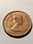 1963 Australia 1/2 Penny Au+ #5961. Fixed Price $5.94.