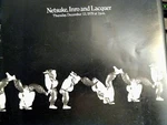 Sotheby Parke Bernaet Catalog Netsuke Inro Lacquer 12/13/1979 247 Items. Fixed Price $10.00.