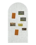 Foldable Bulletin Board 47X24 Inches, 0.35" Thick Felt Wall Tiles, Large Cork. Fixed Price $40.17.