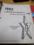 1962 Johnson 75 Hp V4SL 14B Electric Outboard Parts Catalog Manual. Fixed Price $11.49.