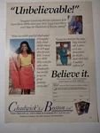 Chadwicks Boston Off Price Fashion Catalog Vintage 1990S Print. Fixed Price $10.35.