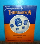 Transformers By Thordarson Catalog No. 400-FX 1942. Fixed Price $14.95.