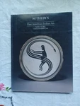 Sothebys Fine American Indian Art New York November 1989 Auction Catalog. Fixed Price $14.95.