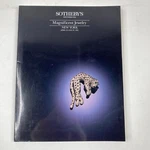 Sothebys New York Important Jewelry 12 June 1991 Auction Catalog. Fixed Price $30.00.