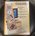 Compuadd Holiday Catalog Computers & Software Winter 1988 Illustrated Booklet. Fixed Price $18.75.