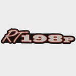 Ranger Boat Model RT198P Decal 322063 Black Red Silver Sticker. Fixed Price $20.06.