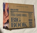 Vtg Sears Last Big Book Catalog 1993 Spring/summer Classic 90'S Fashion Linens. Fixed Price $14.99.