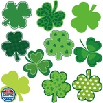 Seajan 200 Pcs St. Patrick's Day Cutouts Decoration Shamrocks Clover Bulletin. Fixed Price $27.99.