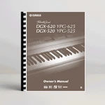 Yamaha DGX-620 DGX-520 YPG-625 YPG-525 Instruction Manual. Fixed Price $24.45.
