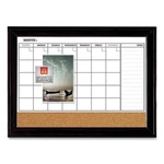 Quartet 79284 Magnetic Dry Erase Calendar Cork Board 35X23 Black Frame. Fixed Price $57.92.