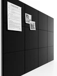 Bumusty Large Cork Board 48" X 36" Alternative - 12 Pack Felt Wall Tiles With.... Fixed Price $42.99.
