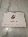 Authentic Chanel Designer Runaway Message Mode Spring/summer 2019 Act Catalog. Fixed Price $125.00.