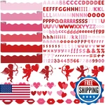 Kosiz Valentine's Day Bulletin Board Decoration Set 118 Ft Scalloped Large. Fixed Price $52.63.