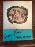 Krome-kraft By Farber Brothers New York CITY-1941 Catalog. Fixed Price $31.00.