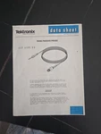 Vintage Tektronix P6105 Data Sheet. Fixed Price $9.99.