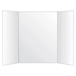 Office Depot Brand 36" X 48" 72% Recycled White Tri-fold Corrugate Display Board. Fixed Price $27.11.