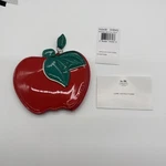 Nwt Coach Patent Leather Apple Coin Purse Fruit Slice Wallet Rare Collectible. Fixed Price $60.00.