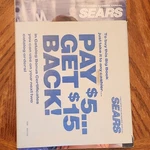 Sears 1993 Spring/summer Annual Catalog Booklet W/ Bonus Certificates. Fixed Price $14.99.