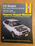 Vw Rabbit, Golf, Jetta, Scirocco 1975-1992 Haynes Repair Manual 96016. Fixed Price $5.00.