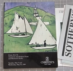 1989 Christies New York Auction Catalog American Modern Prints & Illustrated Bks. Fixed Price $11.95.