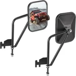 Qmparts Mirrors Doors Off For Wrangler Jku Jl & Jt, Black. Fixed Price $38.99.