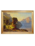 George Caleb Bingham: View Of Lake The Mountains, Total Size: 34.75X24.75. Fixed Price $179.97.