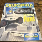Crutchfield Summer 2002 Illustrated Audio/video & Automotive Catalog Booklet. Fixed Price $20.00.
