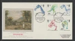 Gb 1991 SG1573-7 Silk Fdc SOTHEBYS-71 Dinosaurs:"lyme Regis, Dorset" E. Walbourn. Fixed Price $5.64.