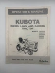 Kubota Diesel Models G6200H, G5200H, G4200(H), G3200 Operator's Manual. Fixed Price $19.99.