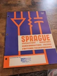 Vintage 1961 Sprague Catalog C-621 Capacitors, Resistors, Printed Circuits Sc. Fixed Price $7.99.