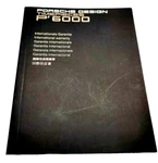 Porsche - Timepieces P6000 International Warranty Book. Fixed Price $29.46.